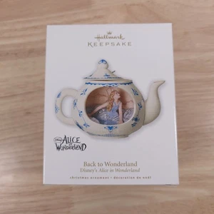 Sello Alicia en el País de las Maravillas Ornamento "Regreso al País de las Maravillas" Tim Burton Recuerdo - Imagen 1 de 8