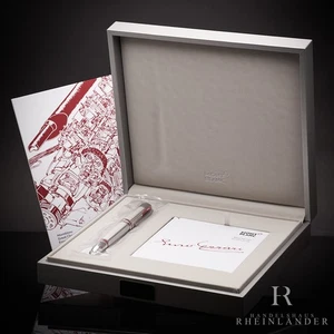 Montblanc Grandes Personajes Enzo Ferrari Edición Limitada 1898 Rollerball 127178 - Imagen 1 de 9