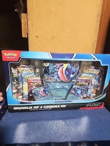 Pokemon Greninja ex e Kingdra ex collezione speciale - nuovo e sigillato - Foto 1 di 6
