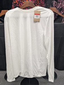 Nike Men's Long Sleeve  Training Large Shirt. Dv298-100 - Picture 1 of 3