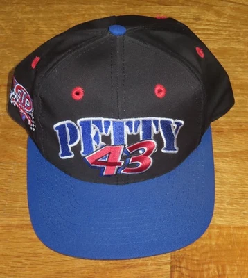 Vintage C Competidor Richard Petty Nº Gorra 43 STP Racing (ajustable Snap Back) Foto 1 de 4