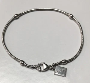 Storywheels 8.3" Sterling Silver Charm Bracelet *RARE* - Picture 1 of 6