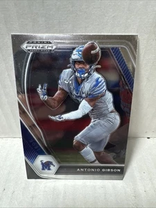 Tarjeta de fútbol americano Panini Prizm Draft Picks 2021 Antonio Gibson #79 Memphis casi como nueva - Imagen 1 de 2