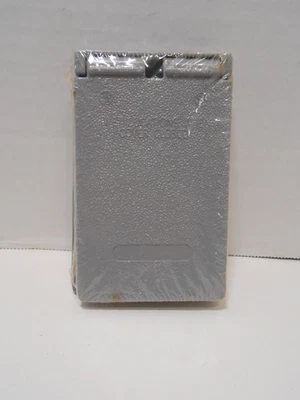 FGV-1DCV Vertical GFCI Cover Gray -New in package - Image 1 of 4