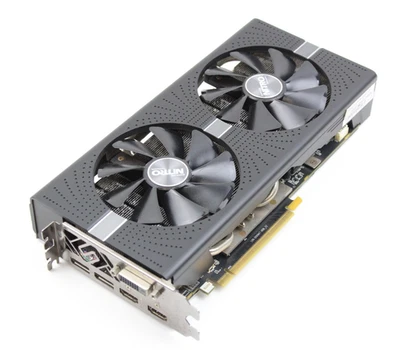 Sapphire Nitro AMD RADEON RX 570 4GB GDDR5 Graphics Card GPU 1080p Video Gaming - Image 1 of 4