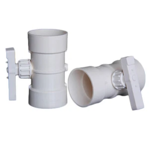 PVC Air Pipe, Air Volume Control Valve, ID 75mm 110mm 160mm 200mm 250mm - Picture 1 of 5