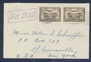 CANADA #C1(2) 1931 AIR MAIL TO USA - Bild 1 von 1