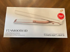 T3 Smooth ID 1” Smart Flat Iron with Touch Interface - White & Rose Gold - NEW
