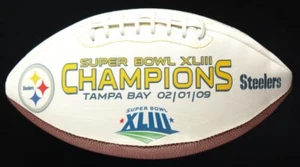 Pittsburgh Steelers 2009 Super Bowl XLIII and 6x Champion Collectors Football - Picture 1 of 2