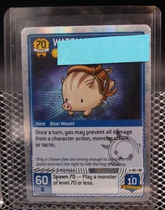 MapleStory iTCG Set 3: P3TS WATCH HOG #60/60 - HOLO RARE Code Variant - Picture 1 of 7
