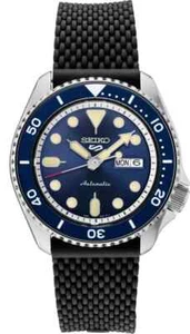 Seiko 5 Sports 24 Jewel Automatic Men's Watch (Blue Dial) - Picture 1 of 4