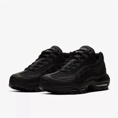 NlKE Air Max 95 Triple Black -Size UK 10 Brand New 807443-001 With New Box - Image 1 of 4