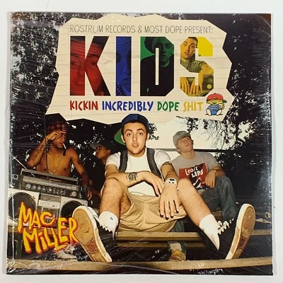 Mac Miller K.I.D.S. KIDS 2LP Limited 12" Black Vinyl Record - Image 1 of 2