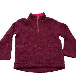 Old Navy Sherpa Lined Long Sleeve Pullover Sweater - S 6/7 - Picture 1 of 8