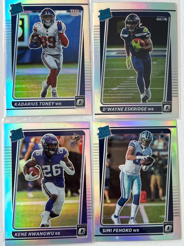 2021 Panini Donruss Optic Rated Silver Holo ROOKIE   Pick From List !! - Image 1 of 1