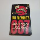 JAMES BOND 007 IAN FLEMING'S INCREDIBLE CREATION RARE 1965 PAPERBACK