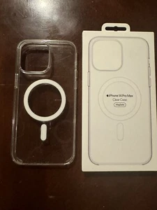 iphone 14 pro max case magsafe Clear Case In Fair Condition - Photo 1 sur 7