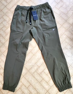 New!! Fabletics The One Jogger Mens Utility Green Size M (short) - Picture 1 of 6