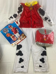 3PC Paw Patrol Marshall or Chase Costume Size Small (4-6) - Choose Your Fav - Picture 1 of 16