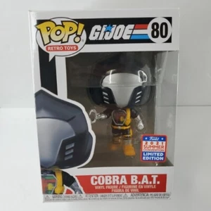 Funko Pop w/Protector- Retro Toys GI Joe Cobra BAT 80 Summer Con Limited Edition - Picture 1 of 16