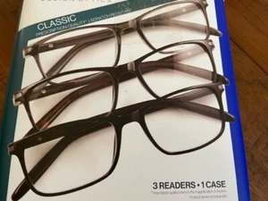 Design Optics Foster Grant Vollformat Lesebrille 3 Stück +1,75 Open BX - Bild 1 von 1