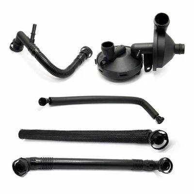 FOR BMW 3/ 5/ 7 SERIES E46/39/60/61/65/66/38 CRANK CCV CASE VENT VALVE HOSES KIT - Image 1 of 4