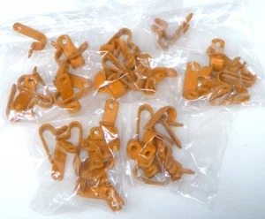 50 x Orange Fire Rated P Clips P32 for 8.1 - 8.4mm Cable - Picture 1 of 6