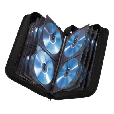 HAMA Borsa porta CD/DVD, 64 posti, nera - H11616 - Immagine 1 di 2