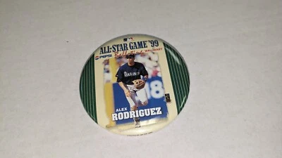 Alex Rodriguez Seattle Mariners 1999 Walmart All Star Game Balloting Button - Image 1 of 2