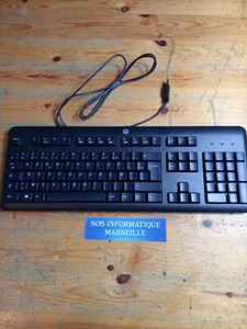 Clavier FR Filaire USB HP KU-1156 AZERTY - Picture 1 of 10