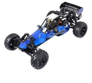 Rovan RC 1/5 Giant Scale Gasoline 29cc Baja Remote Control 5B Buggy Blue 35 - Picture 1 of 16