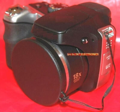 SLIP-ON FRONT LENS CAP DIRECT TO CAMERA CANON SX430 SX420 SX410 SX400 IS +HOLDER - Image 1 of 4