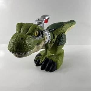 MATTEL Fisher-Price Imagine Next JURASSIC WORLD Biting T-Rex #GBN14 JUGUETE DINOSAURIO - Imagen 1 de 16