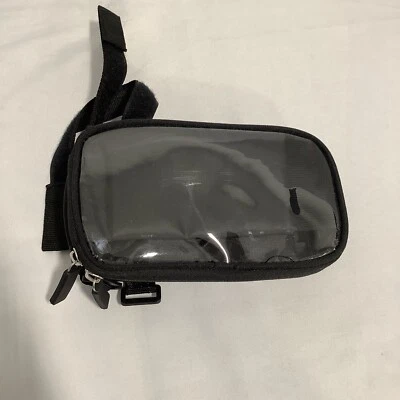 Черная сумка через плечо Lela Lee с прозрачной передней частью - Изображение 1 из 2