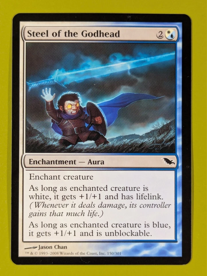 Steel of the Godhead x1 Shadowmoor 1x Magic the Gathering MTG - Image 1 of 1