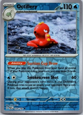 Octillery SV04: Paradox Rift 034/182 Reverse Holo - Image 1 of 2