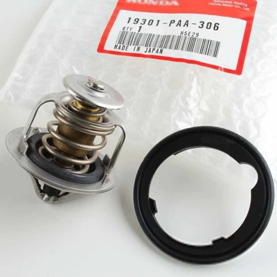 OEM 78° C Thermostat and Gasket19301-PAA-306For Honda Accord Prelude Civic Acura - Изображение 1 из 4