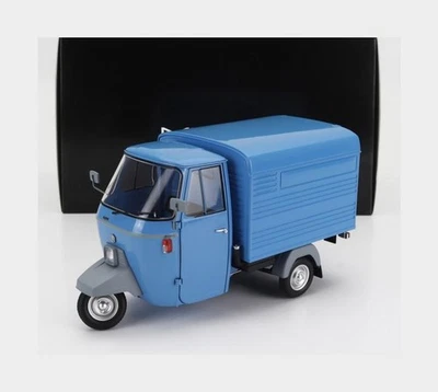 1:18 MITICA Piaggio Ape P501 Van Closed 1979 With Showcase Blu MITICA204004-D - Immagine 1 di 2