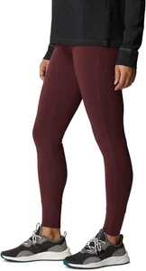Leggings Columbia donna Trek Active tasche Marionberry S nuovi $50 Al5639-616 - Foto 1 di 5