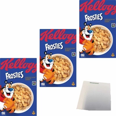 Kellogg's Frosties 3er Pack 3x400g Packlung usy Block - Bild 1 von 2