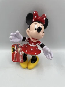 Disney Parks Minnie Mouse personaggio in plastica articolato 7" nuovo - Foto 1 di 7