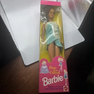Barbie Fun to Dress Brunette Doll Mattel 2763 - New in Box - Picture 1 of 6