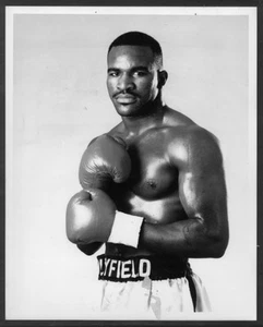 Evander Holyfield 1980’s Studio Portrait Type 1 Original Photo By Will Hart - Picture 1 of 2