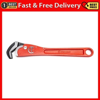 Crescent Pipe Wrench Plumbing Self Adjusting Plumbers Tool Lightweight 12 In - Image 1 of 4