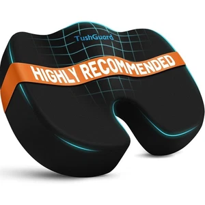 Sitzkissen für Bürostuhl Memory Foam Antirutsch Kissen Rücken, Entlastungsstuhl... - Bild 1 von 7