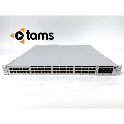 Cisco Meraki MS390-48P-HW Switch 48 Port PoE Switch 8x10G SFP+ Unclaimed - Image 1 of 4