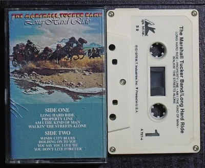 The Marshall Tucker Band - Long Hard Ride - MC Cassette [NH20058] USA Foto 1 de 4