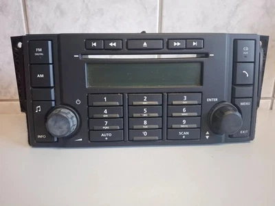 Autoradio Land Rover Freelander II Radio Display Bedieneinheit 6H52-18845-AC - Bild 1 von 4