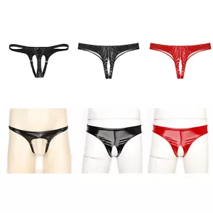 Perizoma uomo Us Sissy mutandine senza cavallo imbracatura cinturino elastico in vita perizoma - Foto 1 di 28