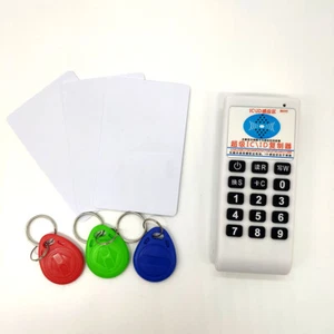 125Khz 13.56MHZ RFID Tag Copier Duplicator Cloner Reader Writer +6x Keys & Cards - Picture 1 of 4